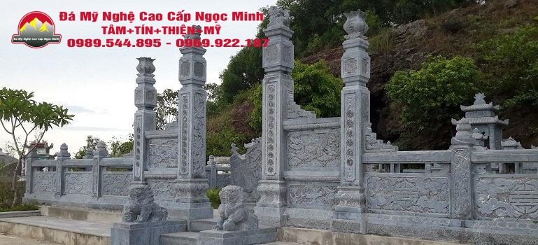 Các mẫu cổng đá khu lăng mộ đẹp nhất 2023